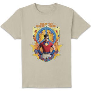 DC Comics Peacemaker Peace Out Motherf#%ker! Unisex T-Shirt - Cream