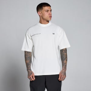 MP Men's Lift Graphic Washed Oversized Cotton T-Shirt - Vintage White 