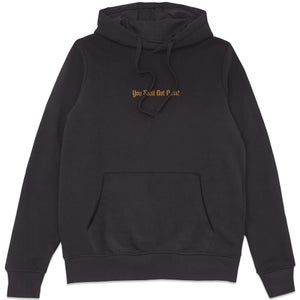 Lord Of The Rings You Shall Not Pass Hoodie - Black