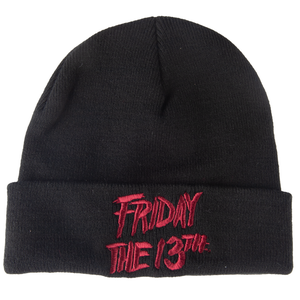 Friday the 13th Classic Logo Beanie - Black