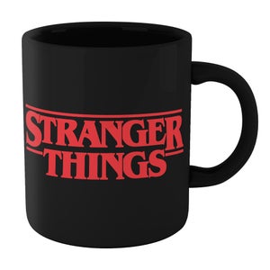 Stranger Things Welcome To The Upside Down Mug - Black