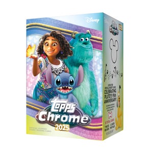 2025 Topps Chrome Disney Value Box CDU
