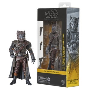 Hasbro Star Wars The Black Series Pirate Captain Brutus (Port Borgo) Star Wars: Skeleton Crew 6 Inch Action Figure