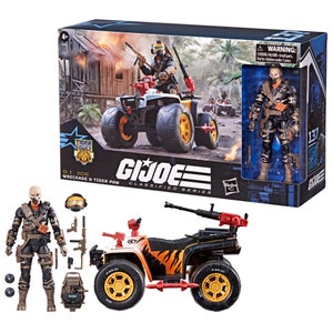 Hasbro G.I. Joe Classified Series #137, Tiger Force Wreckage & Tiger Paw ATV, Vehicle and Action Figure Set