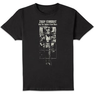 David Bowie Ziggy Stardust Unisex T-Shirt - Black