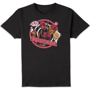 Marvel Deadpool Badge Unisex T-Shirt - Black
