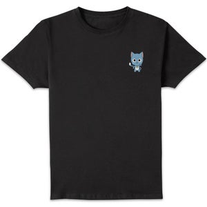 Fairy Tail Happy Unisex T-Shirt - Black