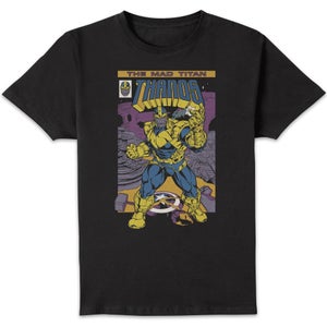 Marvel The Avengers Thanos Cover Unisex T-Shirt - Black