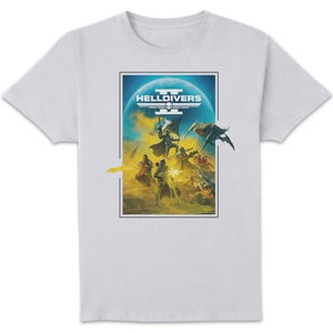 Helldivers II Poster Unisex T-Shirt - White