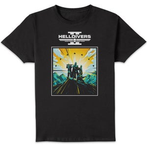 Helldivers II Pop Art Unisex T-Shirt - Black