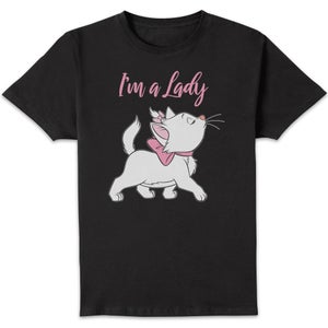 Disney I'm A Lady Unisex T-Shirt - Black