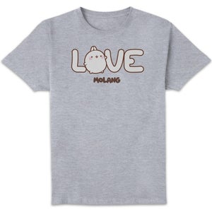 Molang Love Unisex T-Shirt - Grey