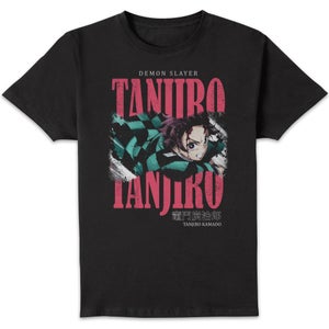 Demon Slayer Tanjiro Kamado Unisex T-Shirt - Black