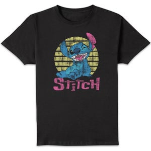 Disney Vintage Sitch Unisex T-Shirt - Black