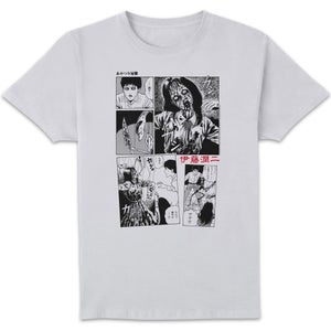 Junjito Comic Strip Unisex T-Shirt - White