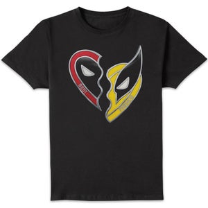 Marvel Deadpool Best Friends Unisex T-Shirt - Black