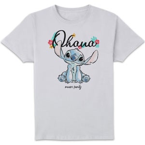 Disney Stitch Ohana Means Family Unisex T-Shirt - White