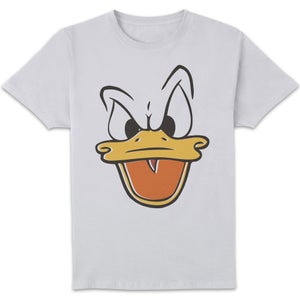 Disney Donald Duck Face Unisex T-Shirt - White
