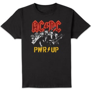 ACDC Power Up Band Picture Unisex T-Shirt - Black