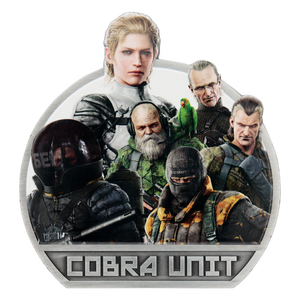 Metal Gear Solid Delta Cobra Unit Medallion