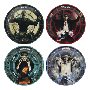 Universal Monsters Set of Four Printed Coasters