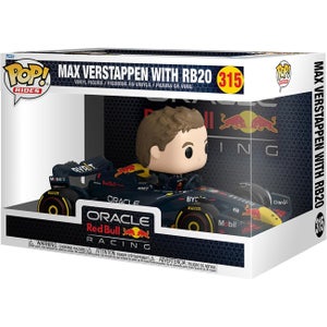 Red Bull Max Verstappen Funko Pop! Rides Super Deluxe Vinyl Figure with RB20