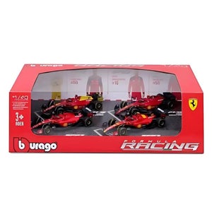 1:43 F1 FERRARI 4PK CHARLES LECLERC HIGHLIGHTS SET