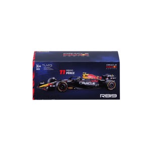 Bburago F1 Red Bull Racing RB19 2023 With Perez Helmet 1:43 Scale Model