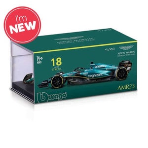 1:43 F1 ASTON MARTIN 2023 AMR23 WITH HELMET ALONSO