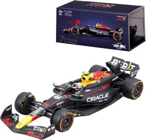 Bburago 1:43 F1 RED BULL RACING RB20 2024 WITH HELMET PEREZ