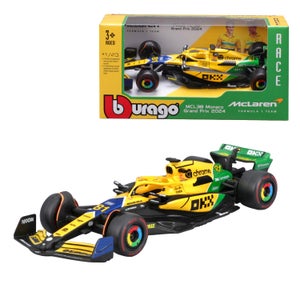 Bburago 1:43 F1 MCLAREN MCL38 2024 PIASTRI - SENNA LIVERY