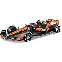Bburago 1:43 F1 MCLAREN MCL38 2024 WITH HELMET PIASTRI