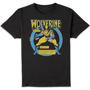 Marvel Wolverine Bio Unisex T-Shirt - Black