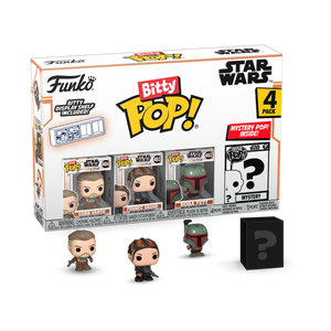 Star Wars Mandalorian Marshal 4 Pack Funko POP Bitty