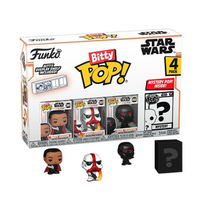 Star Wars Mandalorian Moff Gideon 4 Pack Funko POP Bitty