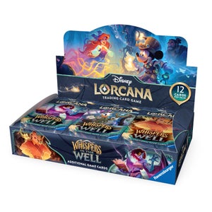 Disney Lorcana Trading Card Game Whispers in the Well Booster Pack CDU (24 Packs)