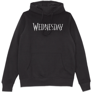 Wednesday Logo Hoodie - Black