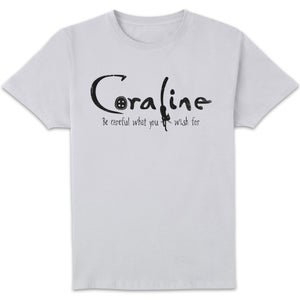 Coraline Logo Unisex T-Shirt - White