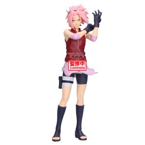 Banpresto Naruto Shippuden Grandista Sakura Haruno & Sasuke Uchiha Version A: Sakura Haruno Figure