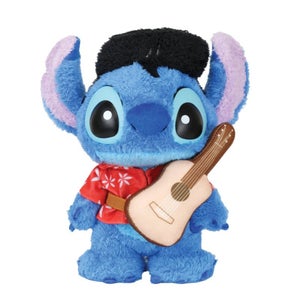 Enesco Disney Fluffy Elvis Stitch Figurine