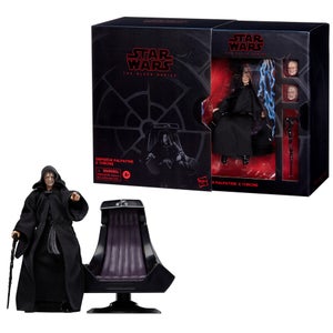 Star Wars The Black Series Emperor Palpatine & Throne Star Wars: Return of the Jedi Collectible 6 Inch Action Figure