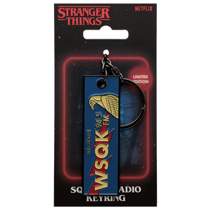 Stranger Things The Squawk WSQK Keyring