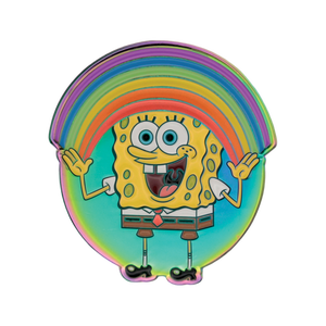 SpongeBob SquarePants Rainbow Pin Badge