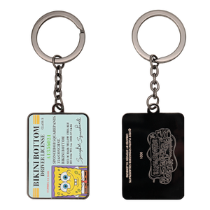 SpongeBob SquarePants Driver License Keyring