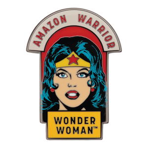 Wonder Woman Amazon Warrior Pin Badge