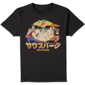 South Park Anime Style Unisex T-Shirt - Black