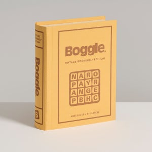 WS Game Company Boggle Vintage Bookshelf Edition Board Game