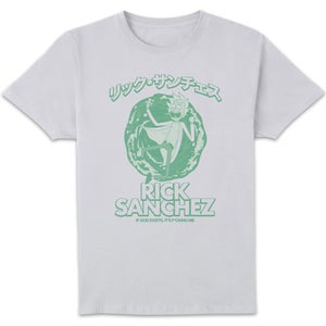 Rick and Morty Manga Rick Unisex T-Shirt - White