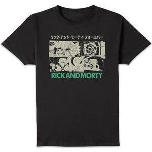 Rick and Morty Intergalactic Buds! Unisex T-Shirt - Black