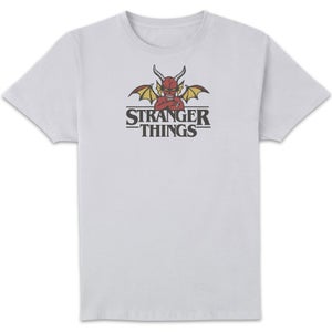 Stranger Things Hellfire Devil Unisex T-Shirt - White